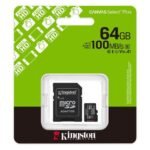 Kingston Canvas Select Plus microSDXC 64GB U1 V10 A1 with Adapter