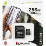 Kingston Canvas Select Plus MicroSDXC 256GB Class 10 With Adapter