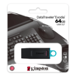 Kingston USB Flash DataTraveler Exodia 64GB USB 3.2 Black