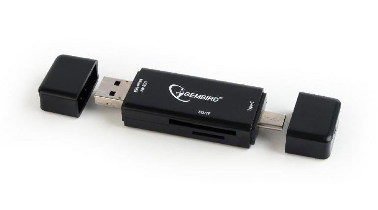 10141 GEMBIRD Multi-USB SD card reader - Image 1