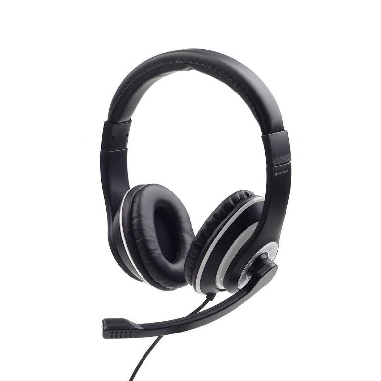 16599 GEMBIRD HEADSET ΜΑΥΡΟ/ΛΕΥΚΟ MHS-003 - Image 1
