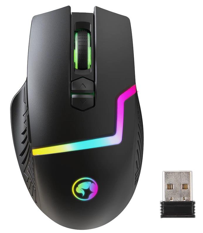 18363 MARVO M791W ΑΣΥΡΜΑΤΟ GAMING ΠΟΝΤΙΚΙ, 10.000DPI - Image 1