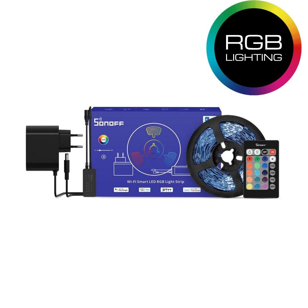 20916 SONOFF ΤΑΙΝΙΑ SMART LED L2 LITE, 2M, ΑΔΙΑΒΡΟΧΗ IP65 - Image 1