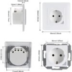 COOLSEER COL-WSP02WE ΕΞΥΠΝΗ ΠΡΙΖΑ ΤΟΙΧΟΥ ΣΟΥΚΟ, 16A, WIFI