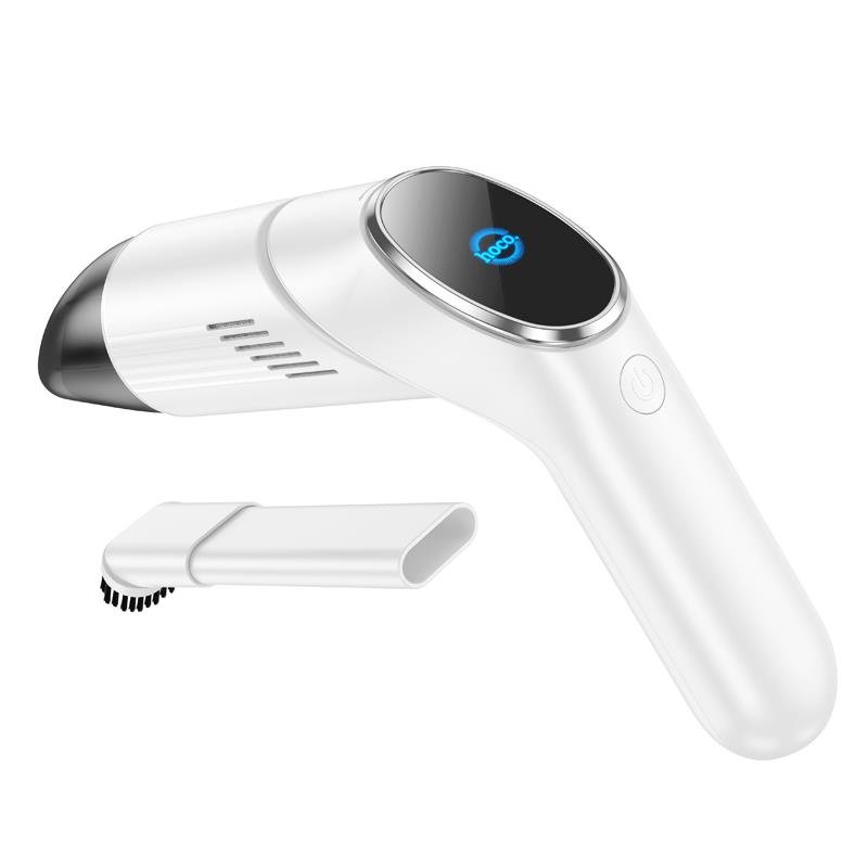 28188 HOCO ZP6 SPEED PORTABLE ΣΚΟΥΠΑΚΙ ΜΠΑΤΑΡΙΑΣ ΑΥΤΟΚΙΝΗΤΟΥ, ΛΕΥΚΟ - Image 1