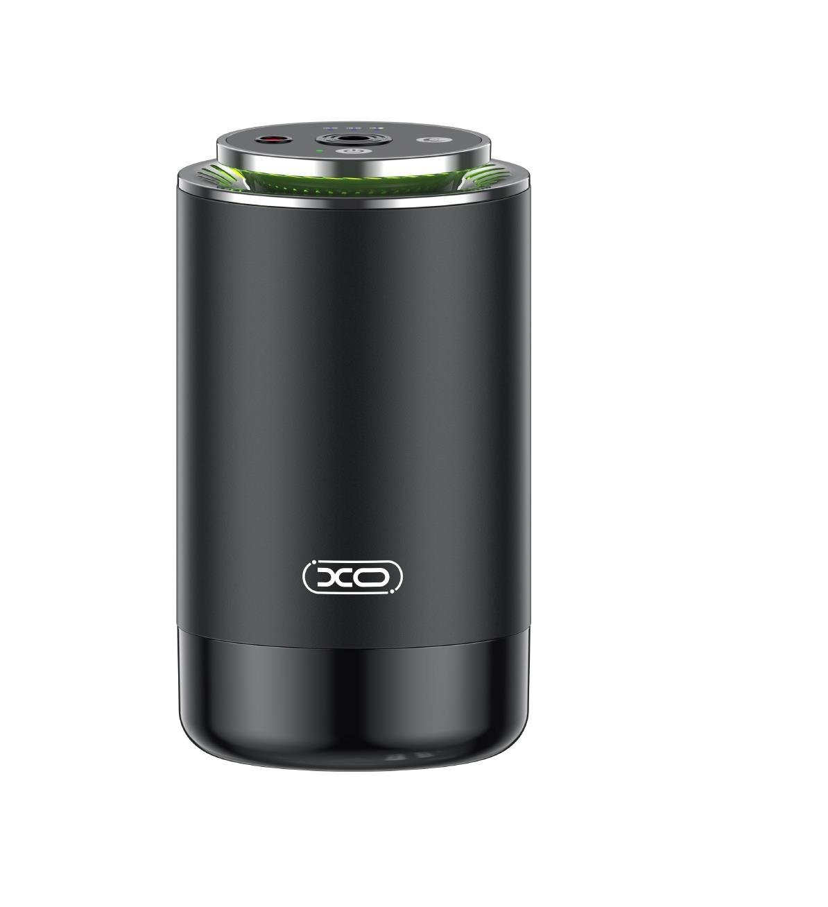28199 XO CZ022 CAR AROMA DIFFUSER+COLORFUL LIGHT STARRY SKY TOP, ΜΑΥΡΟΣ - Image 1