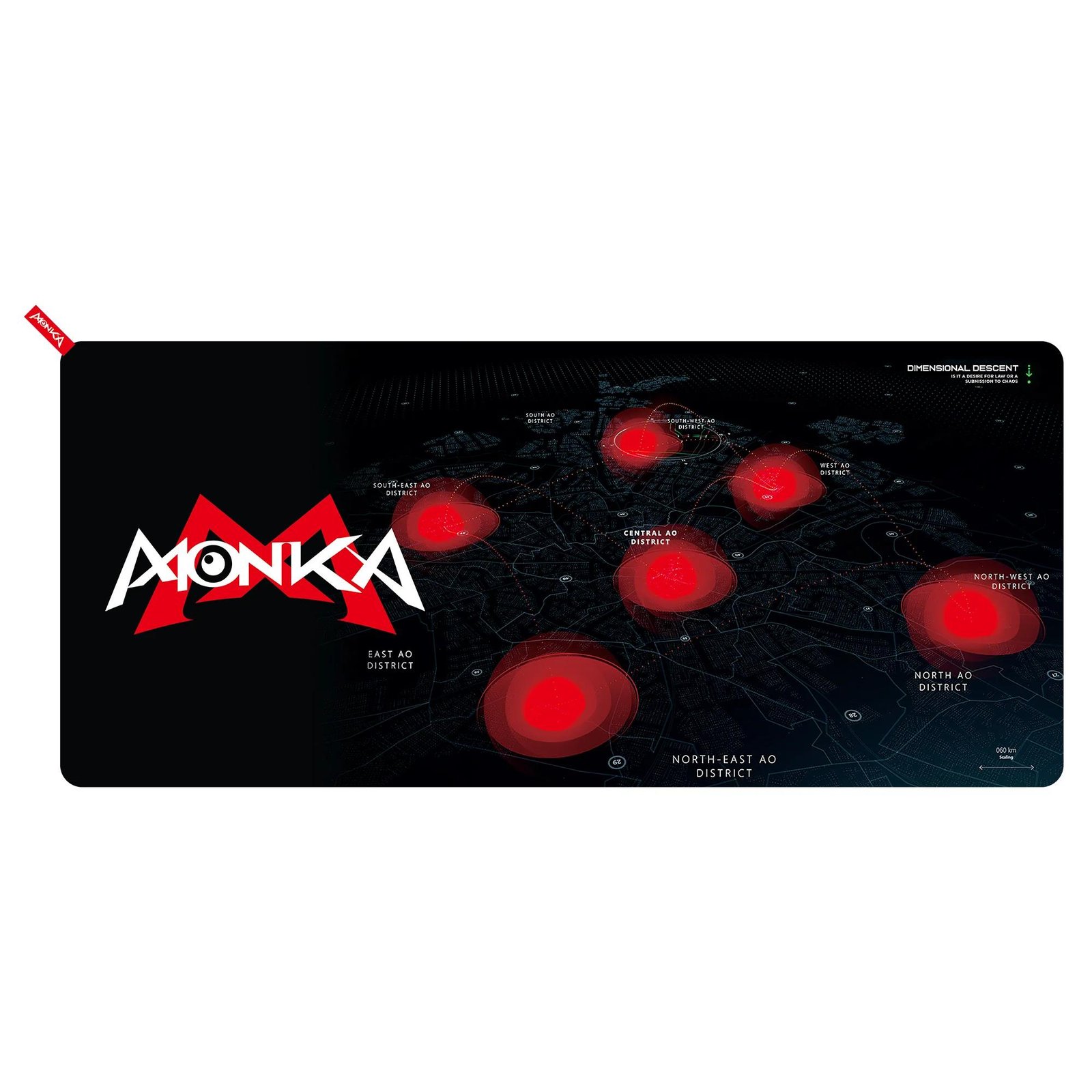 28384 MONKA G50 LOOP MOUSE PAD 900mmx400mm - Image 1