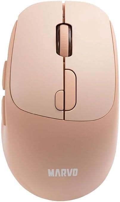 28403 MARVO M809W ΑΣΥΡΜΑΤΟ ΠΟΝΤΙΚΙ, 1600DPI, ΡΟΖ - Image 1