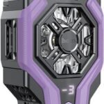 HOCO GM26 AMBITIOUS COOLING MOBILE PHONE FAN, ΜΑΥΡΟ-ΜΩΒ