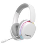 MONKA HG9070W  ECHO RS ΑΣΥΡΜΑΤΟ ΑΚΟΥΣΤΙΚΟ, ΒΤ, RGB, ΛΕΥΚΟ