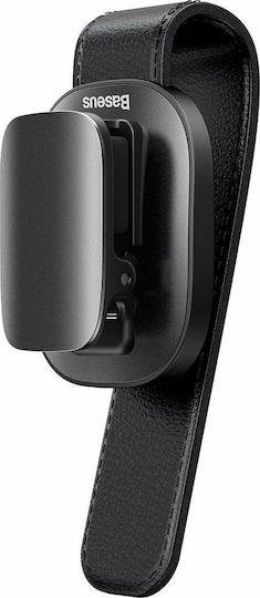 31670 BASEUS ΚΛΙΠ ΣΥΓΚΡΑΤΗΣΗΣ ΓΥΑΛΙΩΝ, ΑΥΤΟΚΙΝΗΤΟΥ, ΜΑΥΡΟ - Image 1