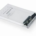 GEMBIRD ΘΗΚΗ ΓΙΑ HDD 2.5" USB 3.0 ΔΙΑΦΑΝΗ ΓΙΑ ΔΙΣΚΟ 9.5ΜΜ