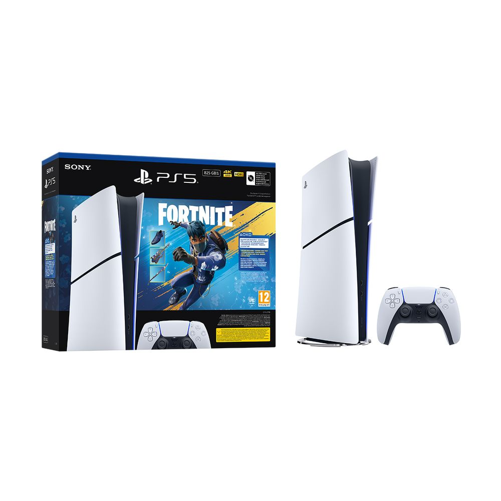PLAYSTATION-FORTNITE-SLIM Sony PS5 Digital Edition 825GB & Fortnite Flowering Chaos Bundle- EU - Image 1