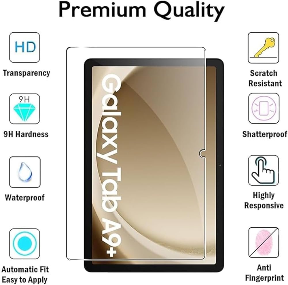 61-aYvAZ7cL._AC_UF10001000_QL80_ Tempered Glass For Samsung Galaxy A9+ 11'' - Image 1