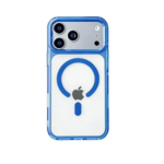 ObaStyle Clear Blue Case with MagSafe for iPHONE 17 Pro