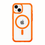 ObaStyle Clear Orange Case with MagSafe for iPHONE 13/ iPHONE 14