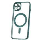 Clear Case with Green MagSafe for iPhone 17