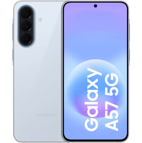 SAMSUNG-GALAXY-A57-ICY-BLUE-e1774977019751-2 Samsung Galaxy A57 8GB Ram 128GB Awesome Icyblue 5G- EU - Image 1