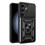 D. Armor Silicone Black Case for Samsung Galaxy A36/ A56