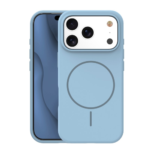 Velvet Light Blue Case with MagSafe for iPhone 17 Pro Max