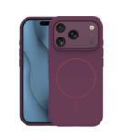 Velvet Burgundy Case with MagSafe for iPhone 17 Pro