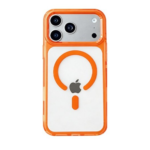 ObaStyle Clear Orange Case with MagSafe for iPHONE 17 Pro
