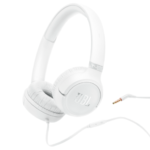JBL Tune 530 On-Ear Wired Headphones White- EU