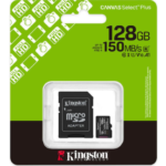 Kingston Canvas Select Plus microSDXC 128GB U1 V10 A1 with Adapter