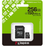 Kingston Canvas Select Plus MicroSDXC 256GB Class 10 With Adapter