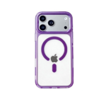 ObaStyle Clear Purple Case with MagSafe for iPHONE 17 Pro