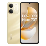 Realme Note 70T 4Gb Ram 256GB Dual Sim 4G Beach Gold (RMX5313)- EU