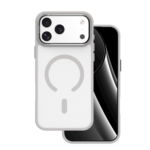 Silver Case with MagSafe for iPhone 17 Pro Max